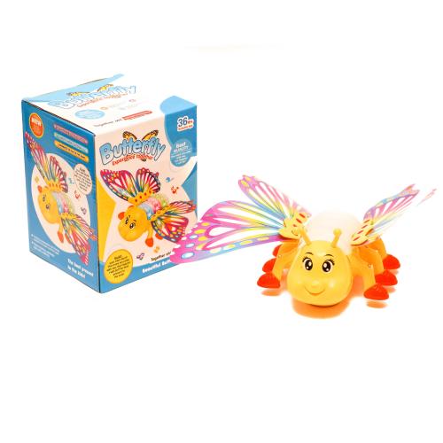 Бабочка, музыкальная, в кор-ке, DL-298