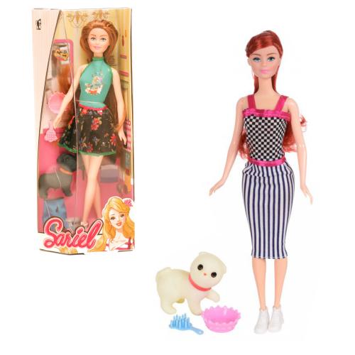 Кукла "Sariel" с домашним любимчиком, 7729-A1-A2