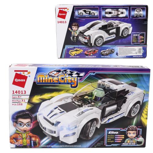 Конструктор Qman , 168 деталей, 14013 Qman Конструктор Qman , 168 деталей, 14013 Qman