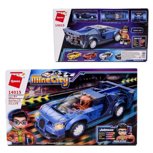 Конструктор Qman, 179 деталей, 14015 Qman