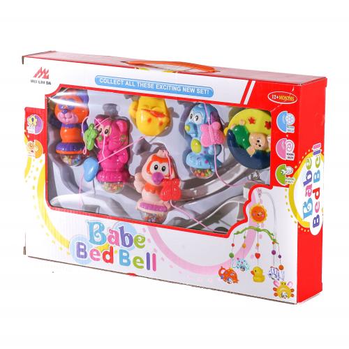 Карусель на кроватку, в кор-ке, A946-47-48-49-55