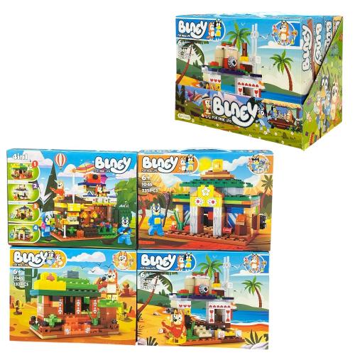 Конструктор Блуї 4види, 1048