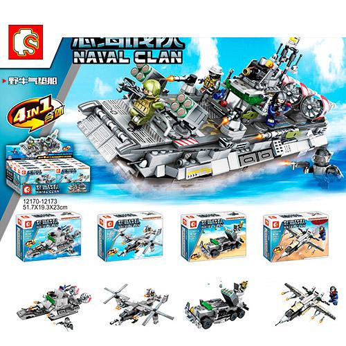 Конструктор, от 169 дет., микс видов, в дисплее (мал.), 12170-12173 Конструктор, от 169 дет., микс видов, в дисплее (мал.), 12170-12173