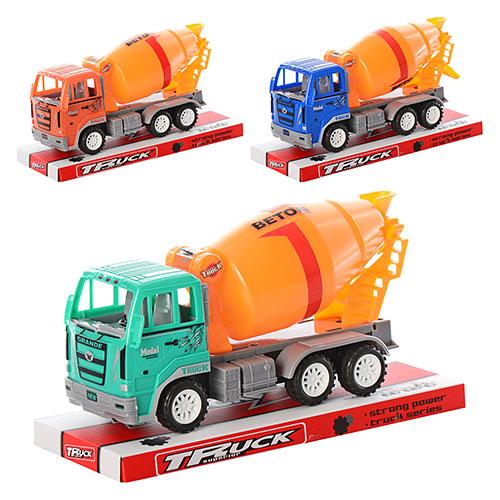 Бетономешалка, инерц-я, микс цветов, в слюде, 014-1 Бетономешалка, инерц-я, микс цветов, в слюде, 014-1