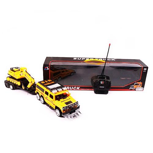 Джип, с прицепом, р/у, в кор-ке, MK757-13