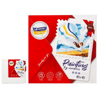 Набір для розпису по номерах. "Поле" 40х40см, ID-KHO4939