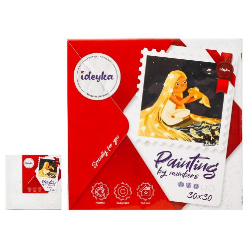 Набір для розпису по номерах. "Таємна річка " 30х30см, ID-KHO4942