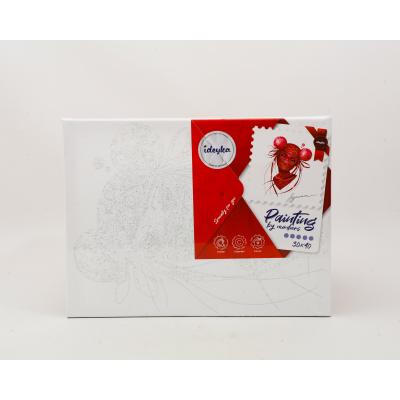 Набір для розпису по номерах. "Українська ніндзя" 30х40см, ID-KHO4947