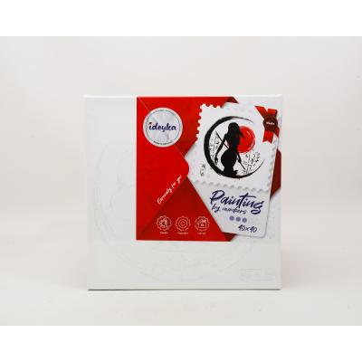 Набір для розпису по номерах. "Донька Японії" 40х40см, ID-KHO5056 Набір для розпису по номерах. "Донька Японії" 40х40см, ID-KHO5056