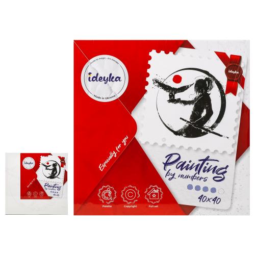 Набір для розпису по номерах. "Донька самурая" 40х40см, ID-KHO5057