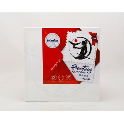 Набір для розпису по номерах. "Донька самурая" 40х40см, ID-KHO5057