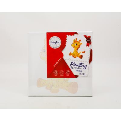 Набір для розпису по номерах. "Маленький жираф" 30х30см, ID-KHO6002