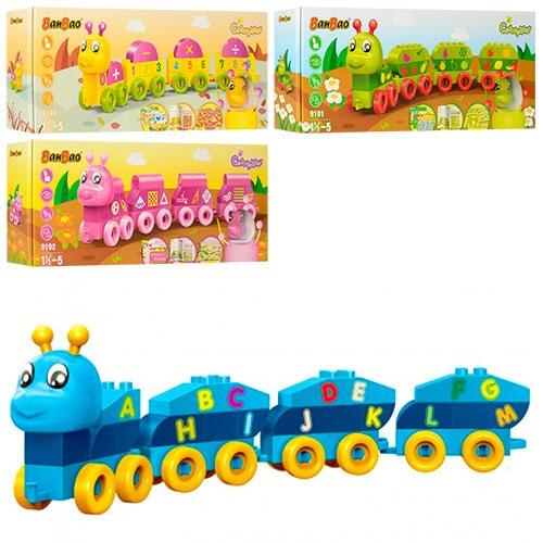 Конструктор BANBAO, от 35 деталей, 9101-02-03-05 Конструктор BANBAO, от 35 деталей, 9101-02-03-05