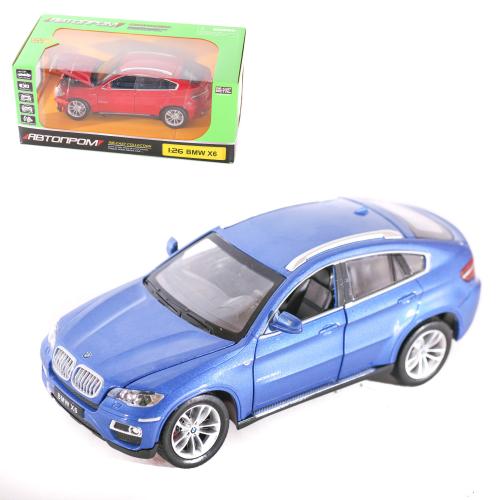 Легковая машина "АВТОПРОМ", металл, микс цветов, в кор-ке, 7T-68250A