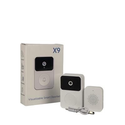 Відеодомофон бездротовий Doorbell X9, з камерою WI-FI та датчиком руху