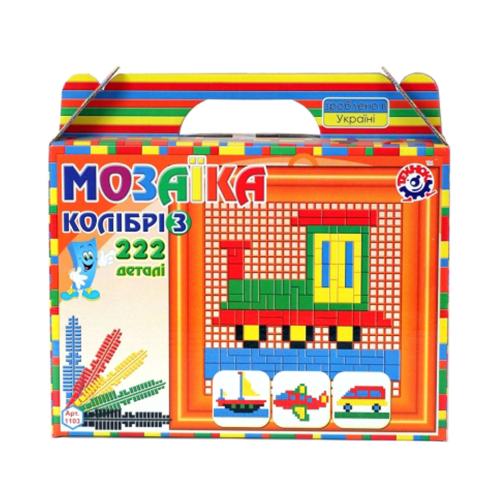 Мозаика "Колибри", 222 детали, Техно 1103