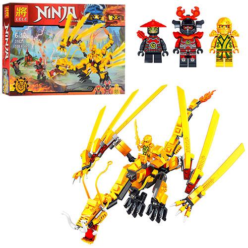 Конструктор NINJA, 330 деталей, 31021