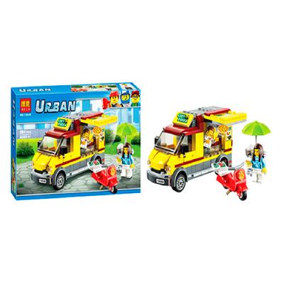 Конструктор Фургон- пицерия 261деталей, BELA 10648