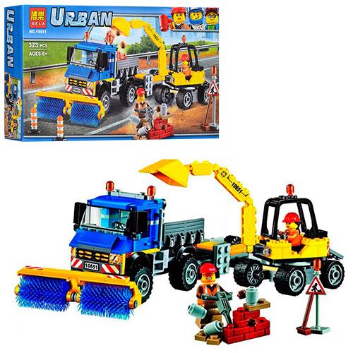 Конструктор BELA, 323 дет., в кор-ке (мал.), 10651