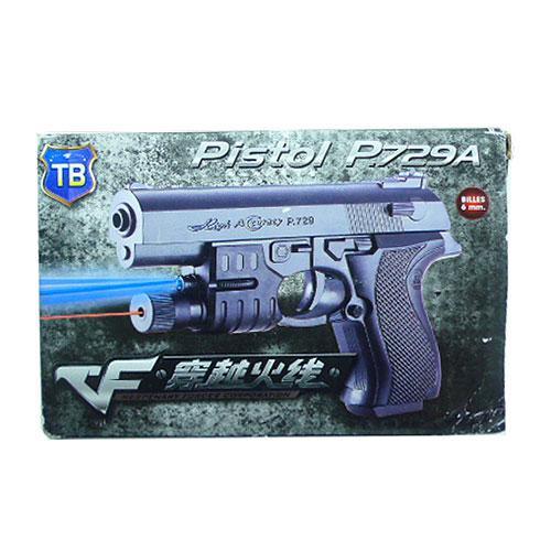 Пистолет на пульках, в кор-ке, ES 1003-729 A