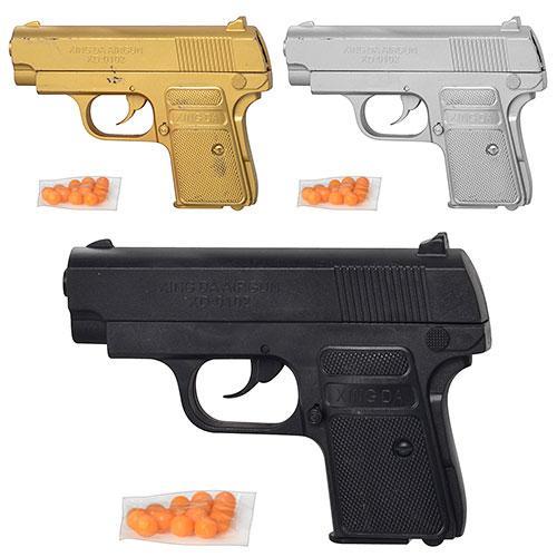 Пистолет на пульках, 3 цвета, в кульке, ES 442-0102 MC