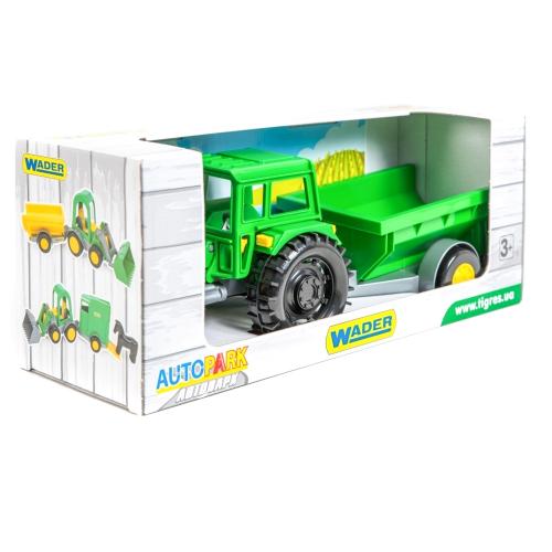 Трактор, с прицепом, 39348 Трактор, с прицепом, 39348