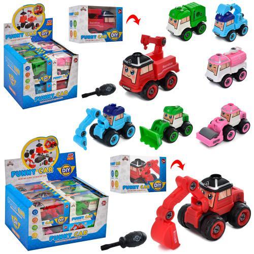 Конструктор Robocar Poli, на шурупах, LY031C/032C