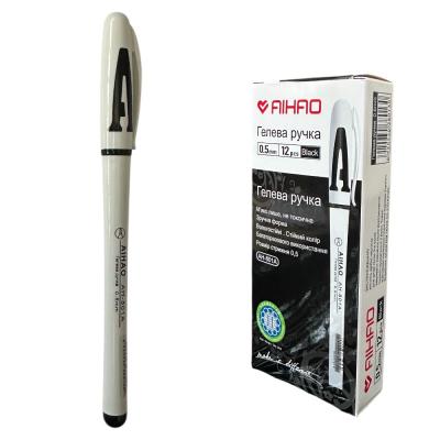 Ручка AIHAO, гелева чорна