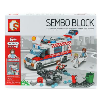 Конструктор скорая помощь, мотоцикл, 601303 Конструктор скорая помощь, мотоцикл, 601303