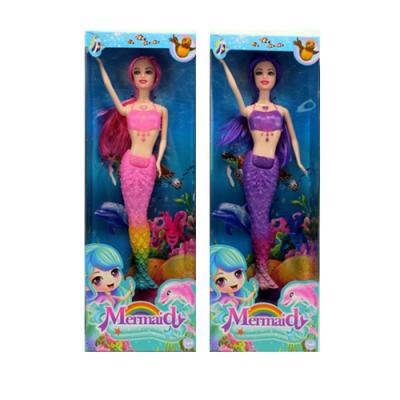 Лялька русалка, 35 см, 2 види, в кор-ці, ZR-382A