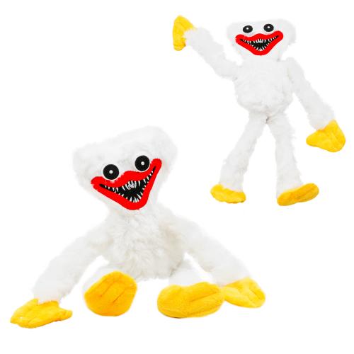 М'яка іграшка Хагі-Вагі білого кольору Poppy Playtime 40 см, LA-006-CH Huggy Wuggy, LA-006-B