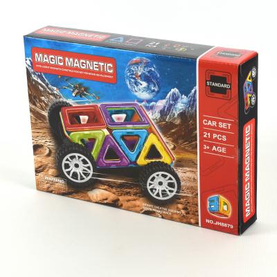 Конструктор магнитный, 20 деталей, JH8878-79