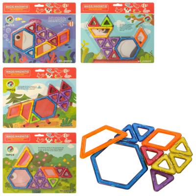 Конструктор магнитный, от 10 деталей, JH8942ABCD