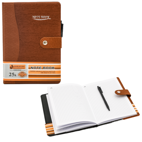 Блокнот для нотаток "Еко шкіра", 3615-R Блокнот для нотаток "Еко шкіра", 3615-R