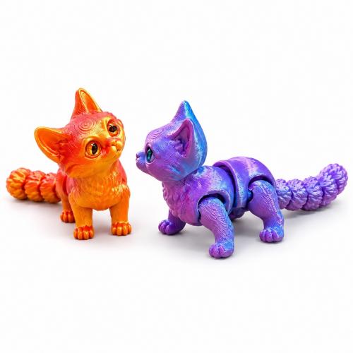 Фігурка 3D "Котик" флексі, 541