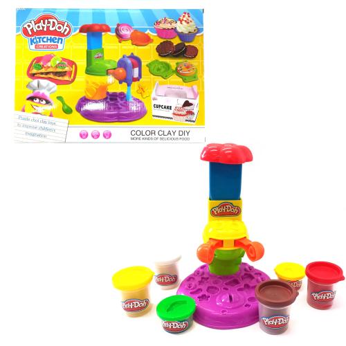 Набор пластилина "Фабрика мороженого", 677-C502