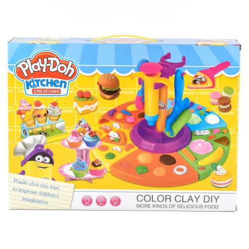 Набор пластилина "Фабрика мороженого", 677-C501