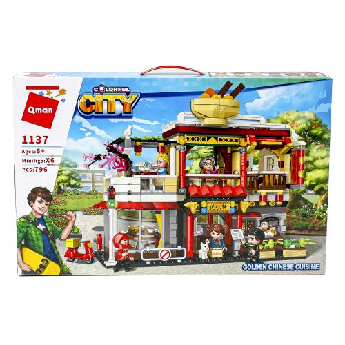 Конструктор Qman, 796 деталей, 1137 Qman Конструктор Qman, 796 деталей, 1137 Qman