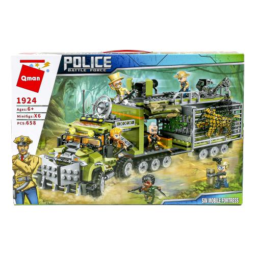Конструктор Qman, 658 деталей, 1924 Qman