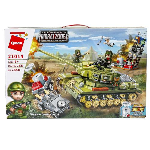 Конструктор Qman, 858 деталей, 21014 Qman