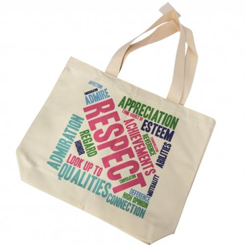 Шопер "RESPECT" БЕЖЕВИЙ 44х35х10см, 9126-R