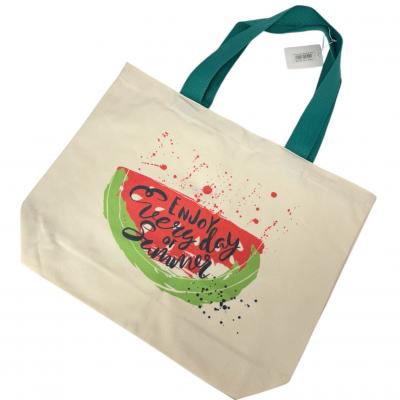 Шопер "ENJOY EVERY DAY" БЕЖЕВИЙ 44х35х10см