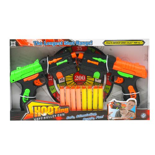 Набор оружия. Пистолеты с пулями-присосками, H1100A-3 Набор оружия. Пистолеты с пулями-присосками, H1100A-3