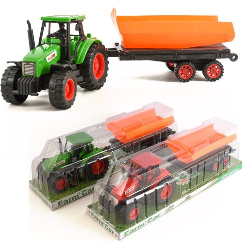 Трактор инерционный, с прицепом, 2512-2-3