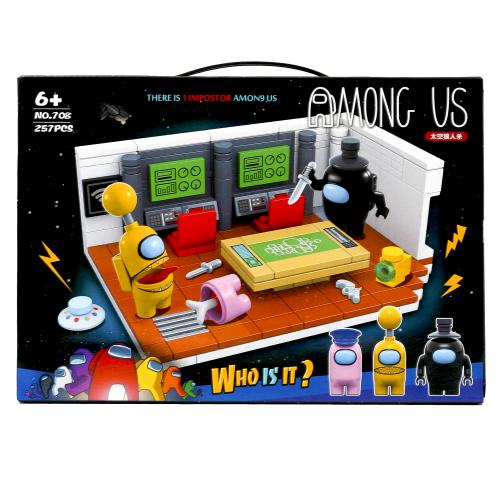Конструктор "Among Us", 257 деталей, 708-72
