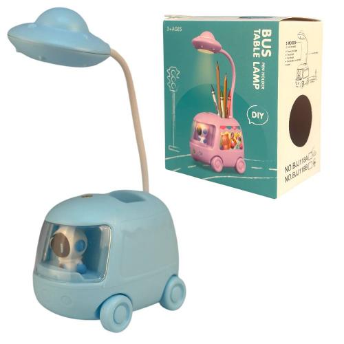 Настільна лампа "АВТОБУС З СІНАМОРОЛ", 118A-BJJ-BLUE