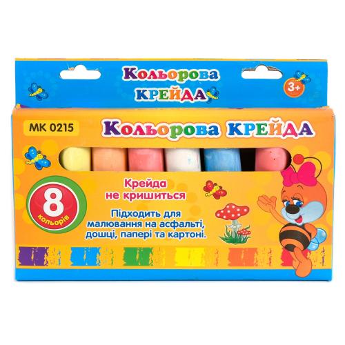 Кольорова крейда для малювання, MK 0215