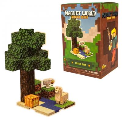Магнітний конструктор Minecraft "GREEK SIDE"