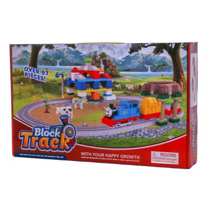 Конструктор "Железнодорожный поезд", 599-3A-4A