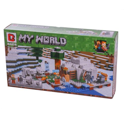 Конструктор Minecraft, 306 дет., в кор-ке (мал.), 958